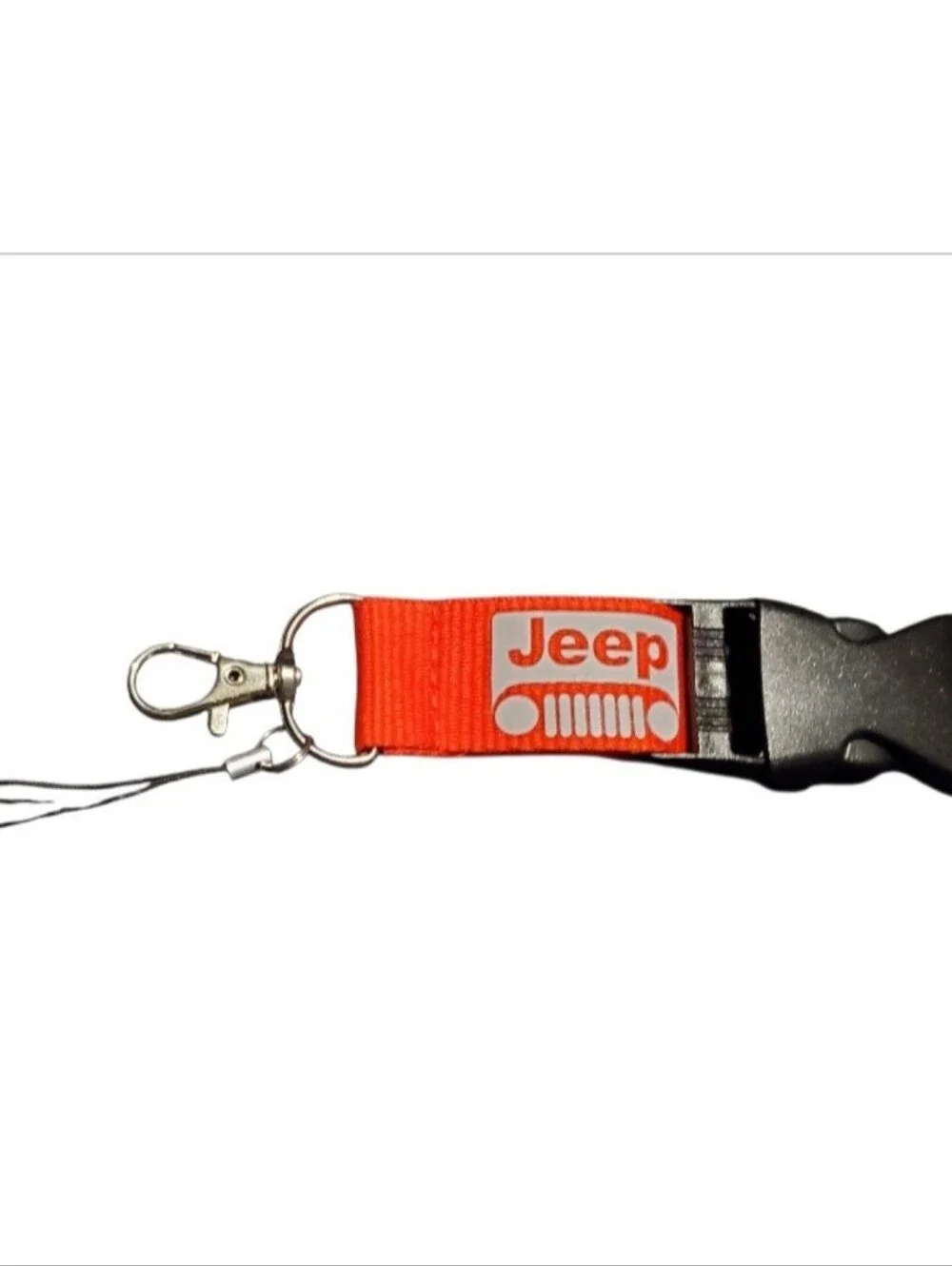 Jeep Neck Lanyard Keychain Red Detachable 20